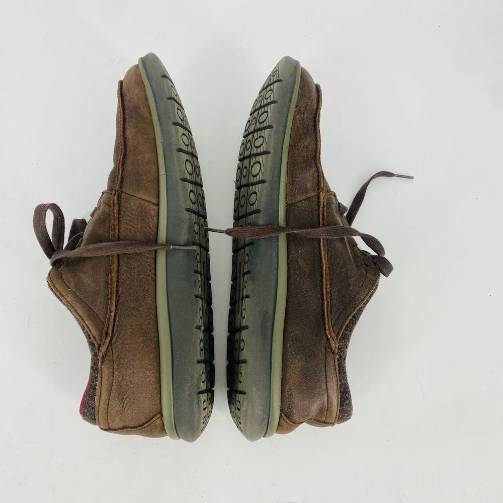 Patagonia Men's Brown Espresso Leather Chukka Lace Up Shoes Size 13